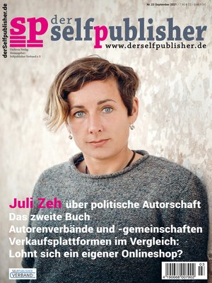 cover image of der selfpublisher 23, 3-2021, Heft 23, Juni 2021